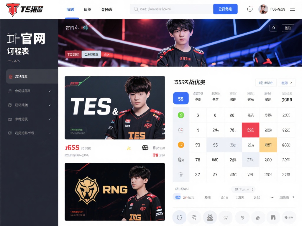 从LOL官方网站首页获取职业联赛最新赛程 以近期的一场比赛为例,官网在赛程表旁展示