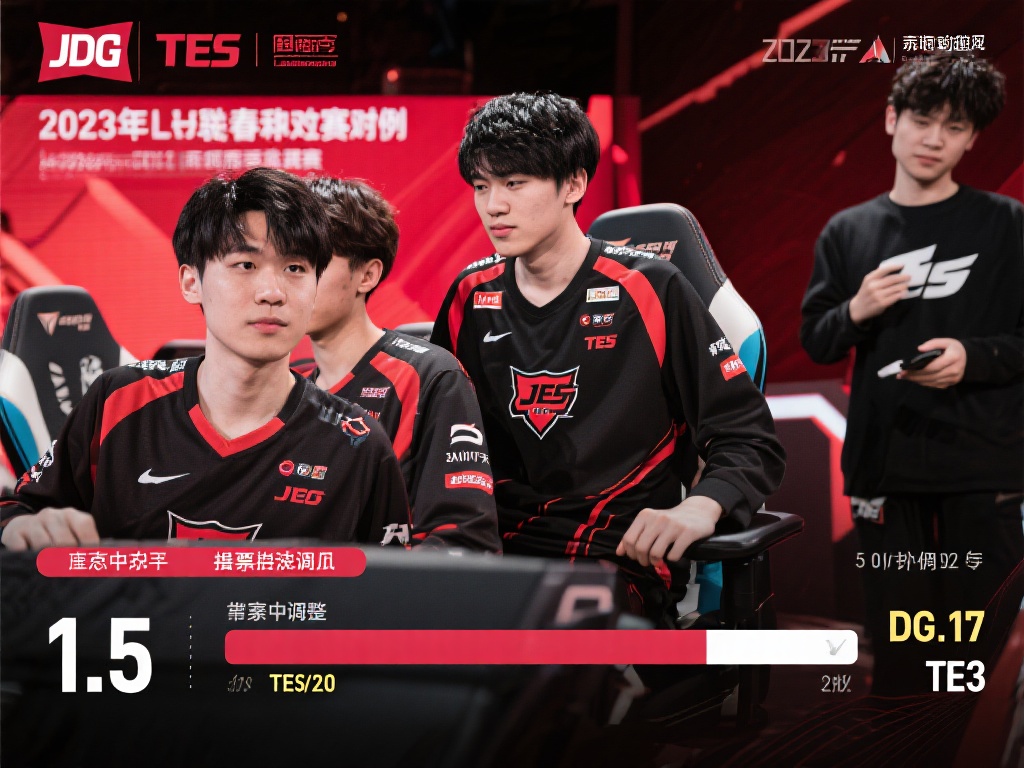 以2023年LPL春季赛的一场比赛为例，