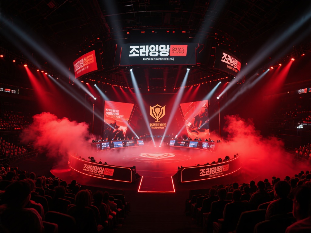 2025英雄联盟全球总决赛赛场设计提前曝光! 以2023年韩国举办的全球总决赛为例,赛